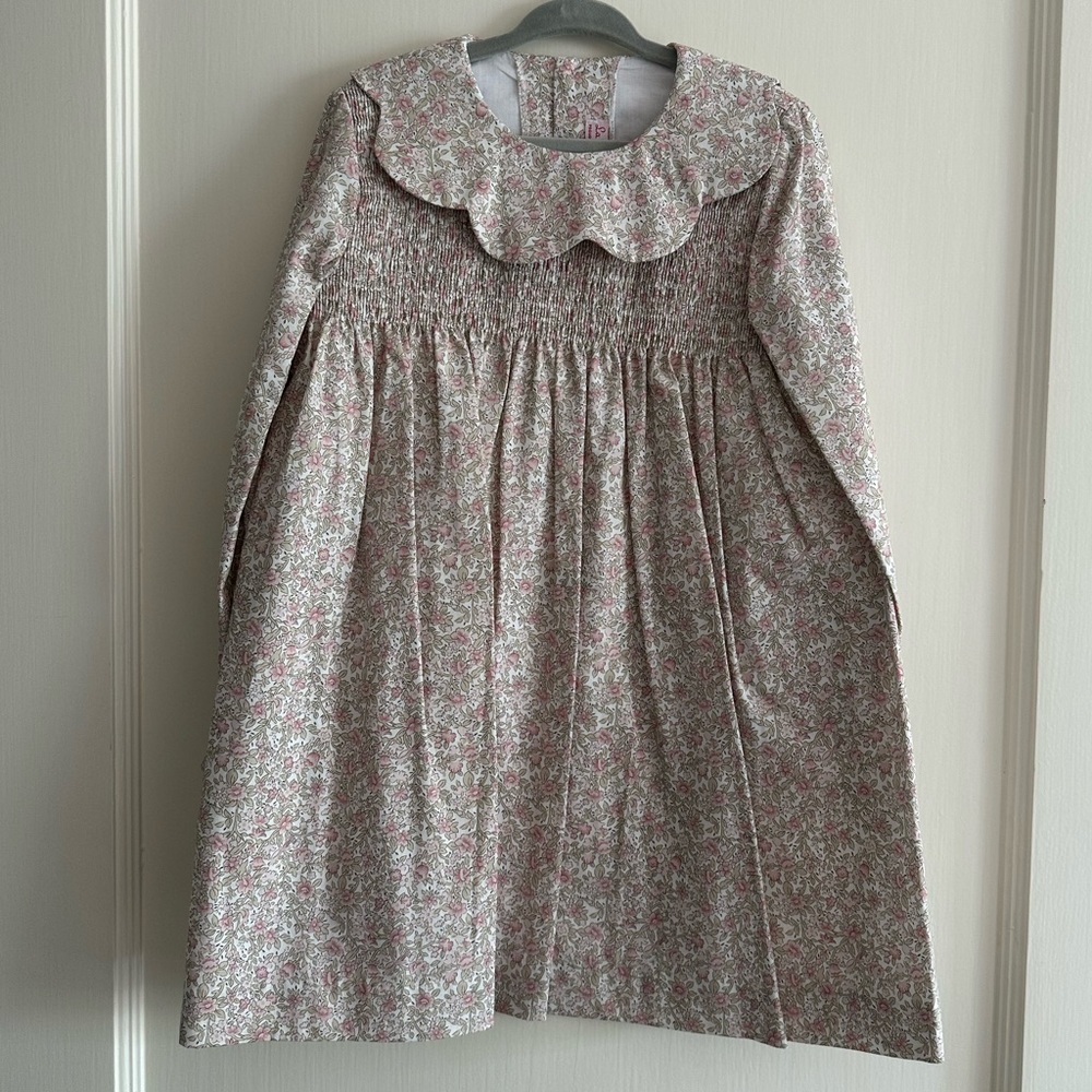 NWT La Coqueta Adelita Smock Dress - Girls Size 5